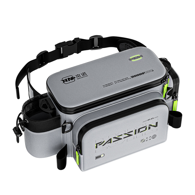 Fishing Equipment Bag - حقيبة خصر متعددة الوظائف مقاومة للماء،