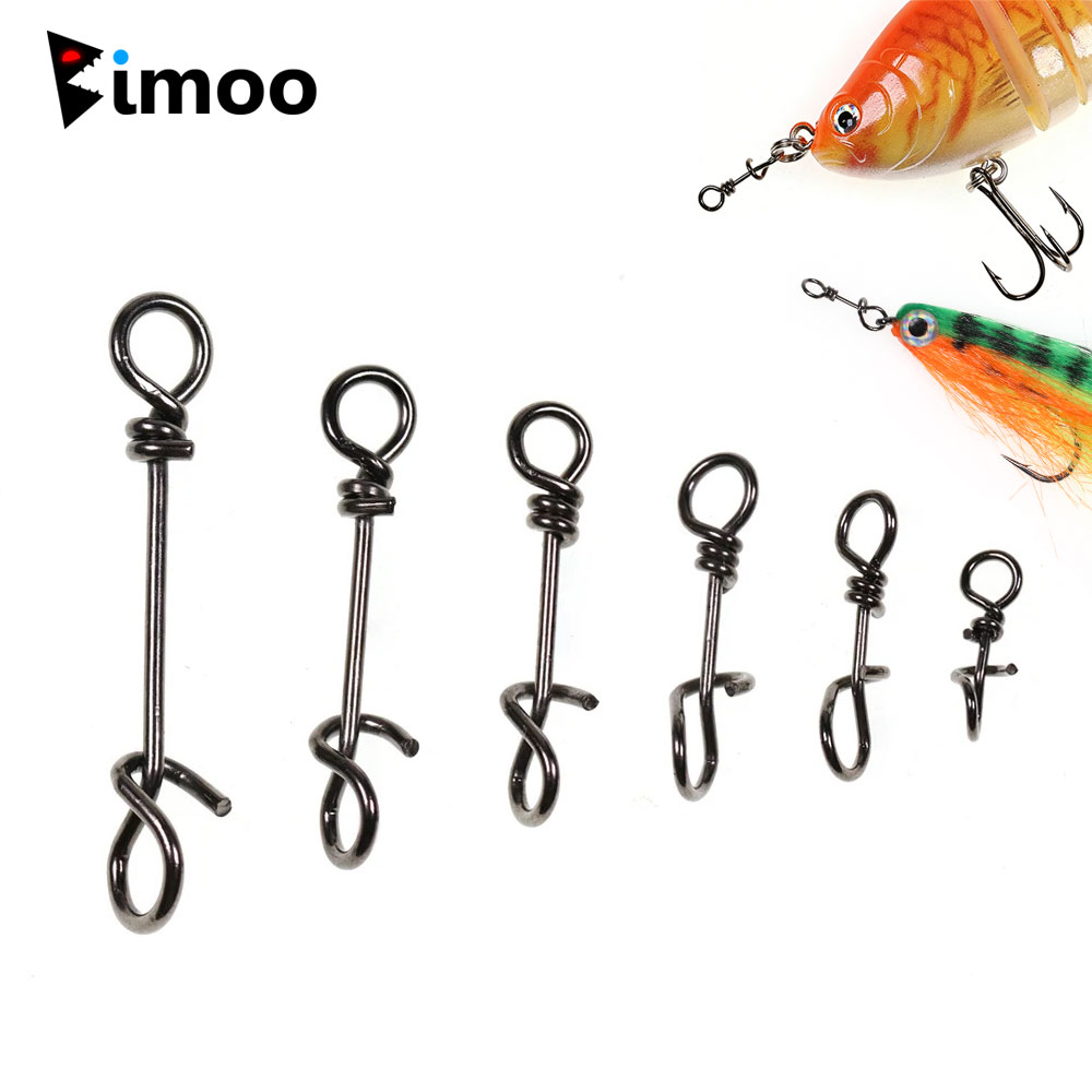 Fishing Equipment Cheap - بيمو 50 قطعة مشبك زنبركي سريع