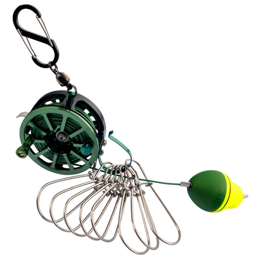 الصيد سترينجر الفولاذ المقاوم  - مراجعة Fishing Equipment Cheap وسعره