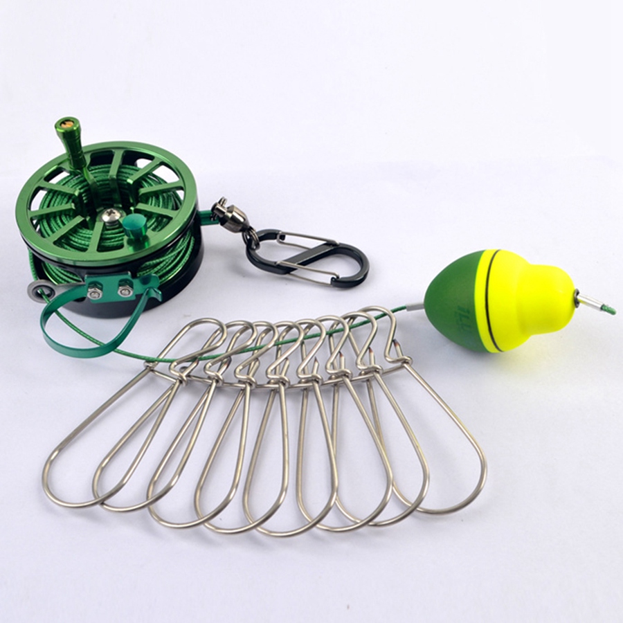 الصيد سترينجر الفولاذ المقاوم  - مراجعة Fishing Equipment Cheap وسعره