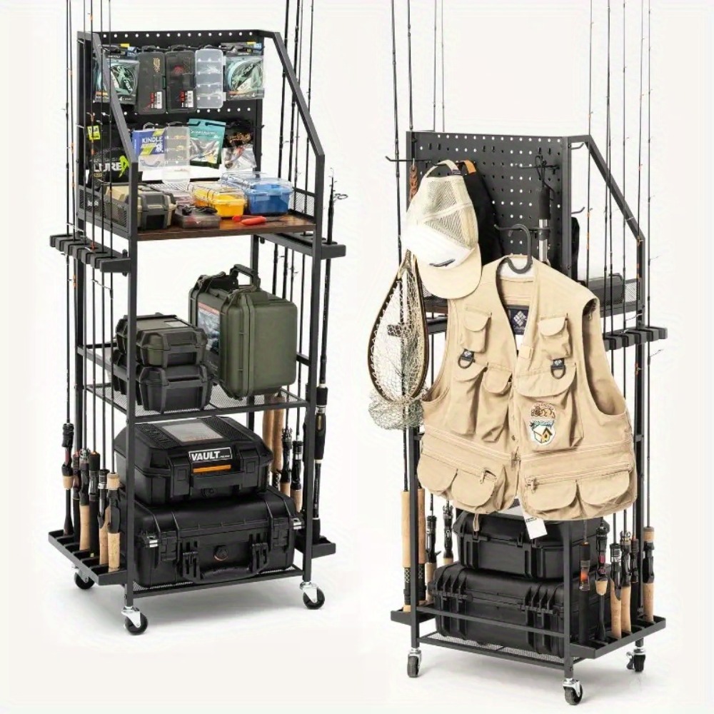 حاملات قصبات الصيد للجراج، حام - مراجعة Fishing Equipment Carp وسعره
